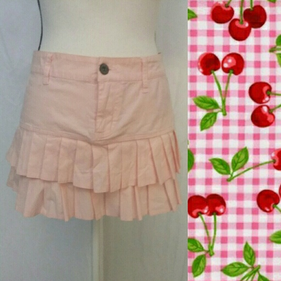 BONGO Dresses & Skirts - BONGO Powder Pink Pleated Skirt